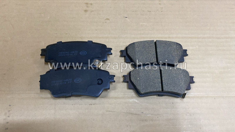Колодки тормозные задние (комплект)  Dongfeng Shine Max B016883